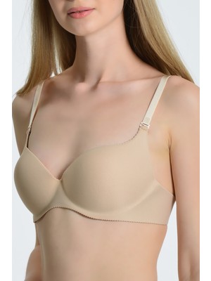 Yeni İnci Lazer Kesim Dikişsiz Destekli Sütyen