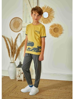 Weweus Erdem Weweus Hardal Erkek Çocuk Pijama Takımı 820