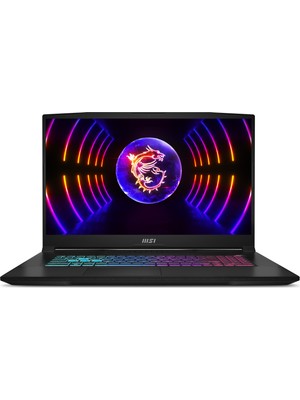 MSI KATANA 17 B13VGK-1242XTR Intel Core i9 13900H 32GB 1TB SSD RTX4070 Freedos 17.3" FHD 144Hz Taşınabilir Bilgisayar