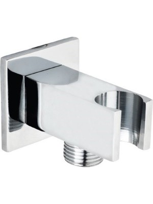 Polisu Mafsallı Duş Adaptörü Kare 1/2