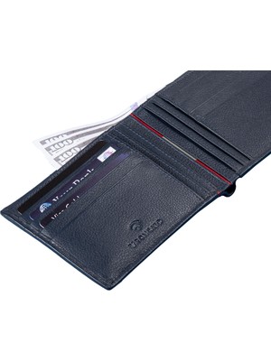 Roncato Erkek Cüzdan & Kartlık 41263223 Roncato Men's Wallet Boston Wallet Navy