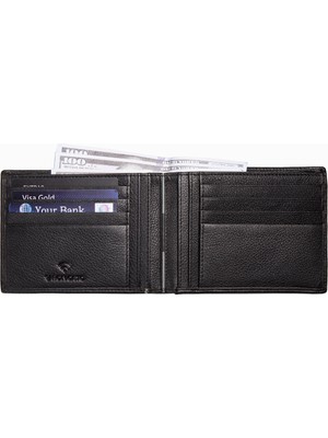 Roncato Erkek Cüzdan & Kartlık 41263201 Roncato Men's Wallet Boston Wallet Nero