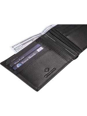 Roncato Erkek Cüzdan & Kartlık 41263201 Roncato Men's Wallet Boston Wallet Nero