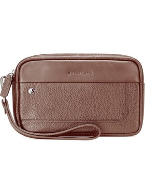 Roncato Erkek El Çantası 41242144 Roncato Pochette 1 Comp. Alaska Mogano