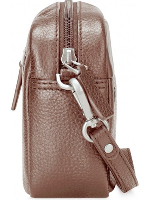 Roncato Erkek El Çantası 41242144 Roncato Pochette 1 Comp. Alaska Mogano