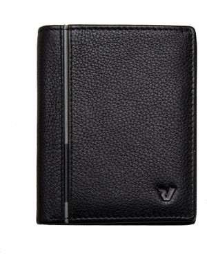 Roncato Erkek Cüzdan & Kartlık 41263701 Roncato Men's Wallet Boston Wallet Nero