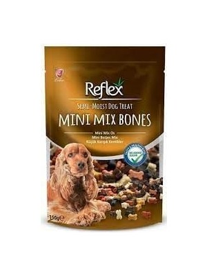 Reflex Semi-Moist Köpek Ödülü Mini Mix Bones 150 gr