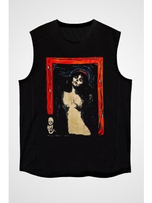 Darkhane Scene I Skogen Siyah Unisex Kolsuz Tişört Kesik Kol T-Shirt