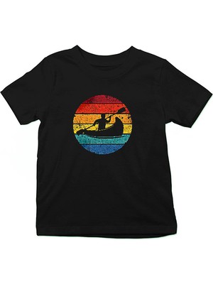 Darkhane Kano Siyah Unisex Çocuk Tişört T-Shirt