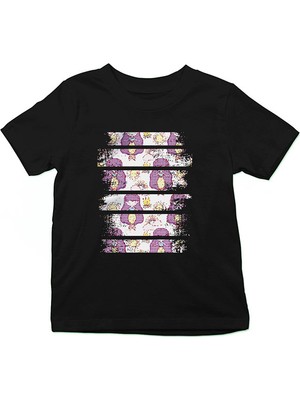 Darkhane Deniz Kızı Siyah Unisex Çocuk Tişört T-Shirt