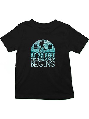 Darkhane Dalgıçlık Siyah Unisex Çocuk Tişört T-Shirt