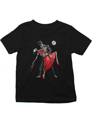Darkhane Tango Siyah Unisex Çocuk Tişört T-Shirt