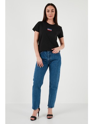 Levi'S 501 Regular Fit Yüksek Bel Cropped Jeans Kadın Kot Pantolon A7739