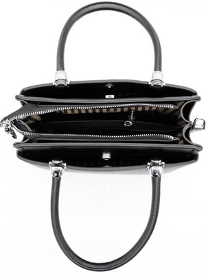 Silver & Polo Krem - Taba SP826 Kadın El Çantası