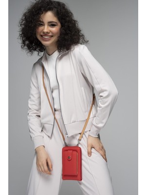 Benetton United Benetton BNT779 Çapraz Çanta Kırmızı