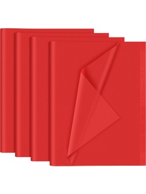 Roco Paper Co.  Pelur Kağıt - 20x30 cm A4 - 100 Adet Kırmızı Renk