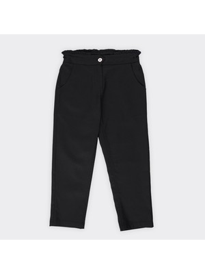 Panço Kemeri Fırfır Detaylı Pantolon