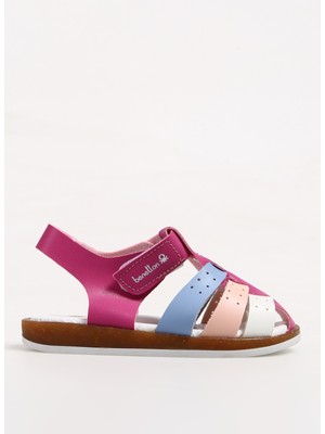 Benetton Pembe - Çok Renkli Bebek Terlik BN-1369