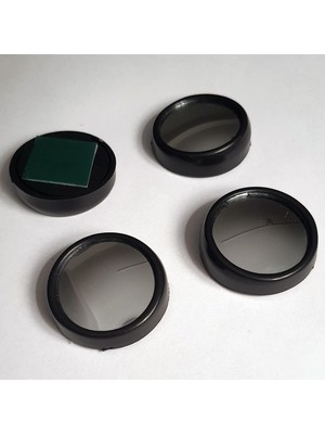 Dreamcar 4 Ad. Kör Nokta Aynası 4 cm Siyah Arkası Yapışkanlı