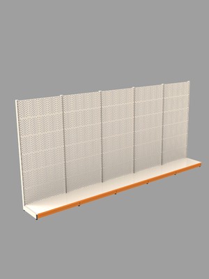 Rafburada® Hırdavat Ünitesi Rafı 5'li 40X60X220 cm Takım