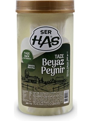 Hasmandıra Serhas Yarım Yağlı Taze Beyaz Peynir Köy Tipi 850 g