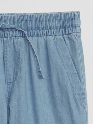 Gap Kız Çocuk Mavi Jogger Kargo Pantolon