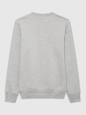 Gap Erkek Gri Gap Logo Bisiklet Yaka Sweatshirt