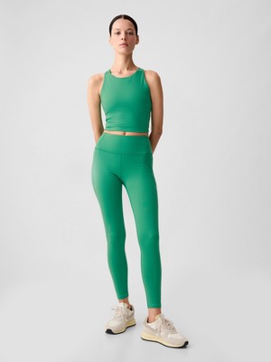 Gap Kadın Yeşil Gapfit High Rise Power Full Length Legging Tayt