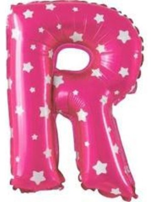 Eğlence Marketi 16 Inç Pembe Harf Balon R