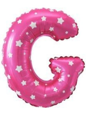 Eğlence Marketi 16 Inç 35 cm Pembe Folyo Harf Balon G