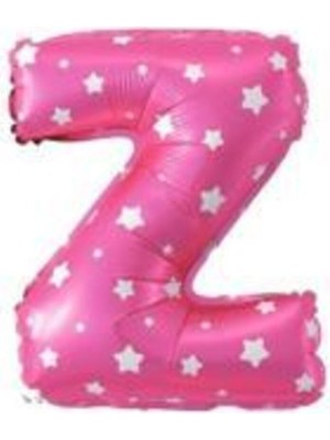 Eğlence Marketi 16 Inç Pembe Harf Balon Z