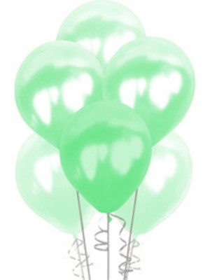 Eğlence Marketi 100 Adet Metalik Balon Açık Yeşil