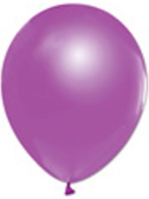 Eğlence Marketi 12 Inç Standart Boy Pastel Balon 50 Adet Lila