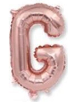 Eğlence Marketi 40 Inç 100 cm Rose Gold Folyo Harf Balon G