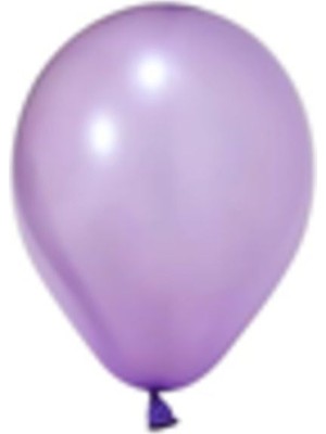 Eğlence Marketi 12" Baskı Balonu Metalik Açık Violet 100'lü