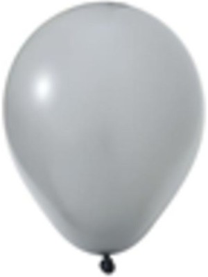 Eğlence Marketi 12" Baskı Balonu Gri 100'lü