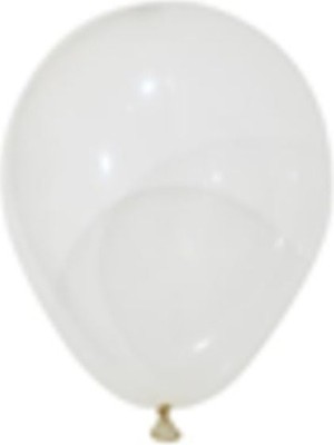 Eğlence Marketi 12 Inç Standart Boy Pastel Balon Şeffaf 100 Adet