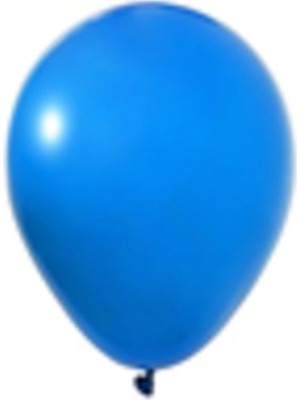 Eğlence Marketi 12" Baskı Balonu Mavi 100'LÜ