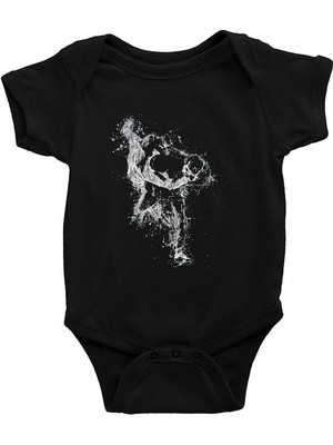 Darkhane Judo Siyah Unisex Bebek Body - Zıbın
