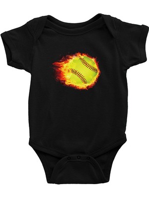 Darkhane Tenis Siyah Unisex Bebek Body - Zıbın