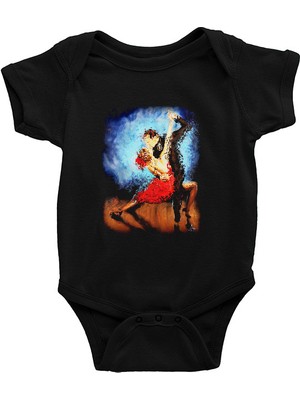 Darkhane Balo Siyah Unisex Bebek Body - Zıbın