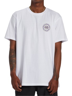 Billabong Bonez Tees Erkek Beyaz Tişört