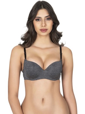 Belvü Mikro Melanj Dolgulu Tulum SÜTYEN-1135-ANTRACİTE