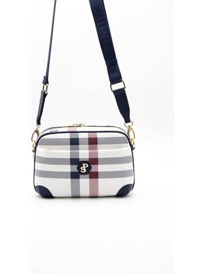 Silver & Polo Beyaz - Laci SP1094 Kadın Çapraz Çanta