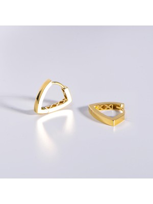 goldkupe 14 Ayar Italyan V Tasarım Altın Küpe 2,6 gr