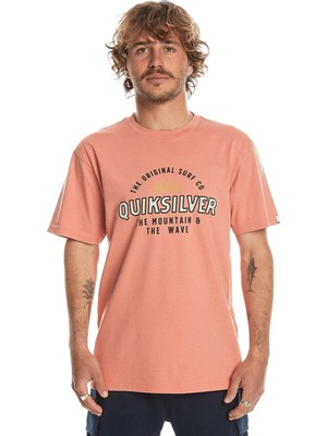 Quiksilver Floating Around Erkek Kırmızı Tişört
