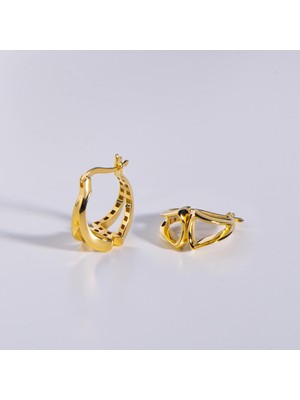 goldkupe 14 Ayar Italyan Altın Küpe 3 gr