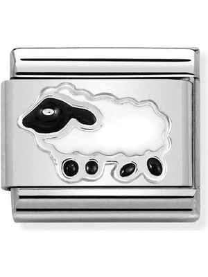 Nomination Composable Classic Dekoratif Link - Semboller - Koyun - (20 Sheep) 925 Gümüş