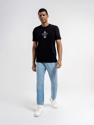 Loft Slouchy Elastic Waist Fit Erkek Pantolon