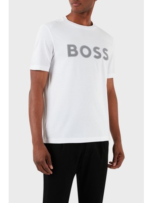 Boss Pamuklu Regular Fit Bisiklet Yaka T Shirt Erkek T Shirt 50512866 100